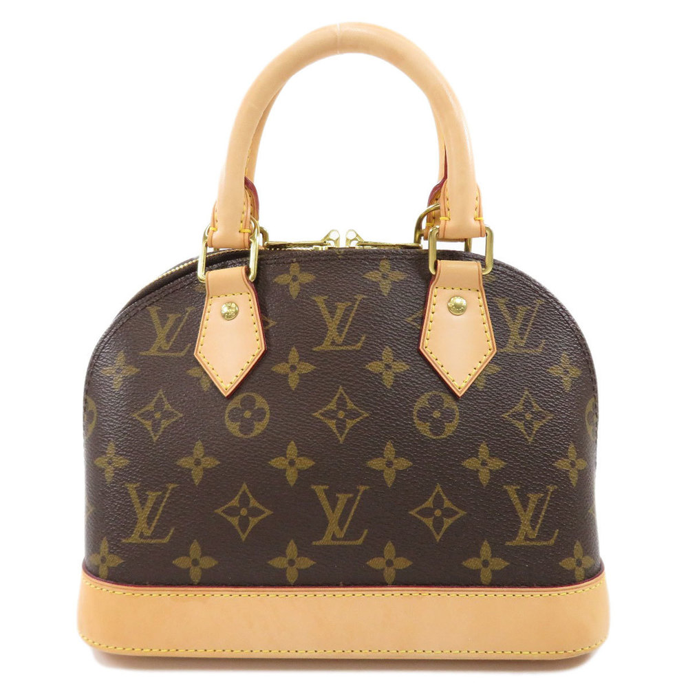 Louis Vuitton Alma BB Monogram 2WAY Handbag Monogram Canvas